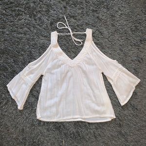 Long sleeve white shirt